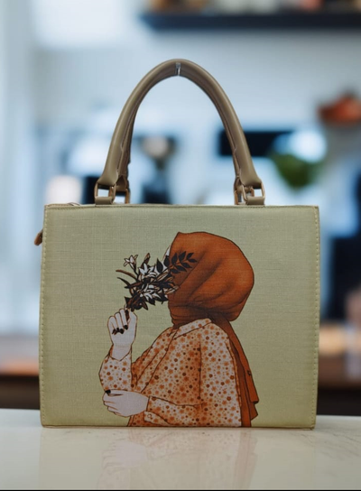 Hijab Tote ladies Hand Bag